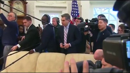 لهذا السبب طرد ترامب مراسل “سي إن إن” من المكتب البيضاوي