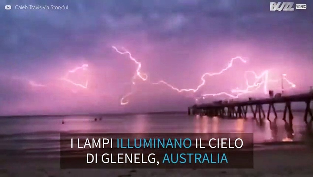 Spaventosa tempesta in Australia