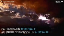 Gli effetti di una tempesta nel cielo d'Austrália