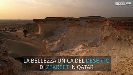 L'affascinante deserto del Qatar in time-lapse