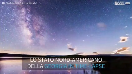 La Georgia in Time-lapse durante 7 mesi