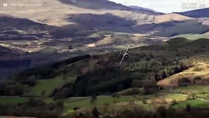 Le manovre impossibili di un gigantesco Airbus