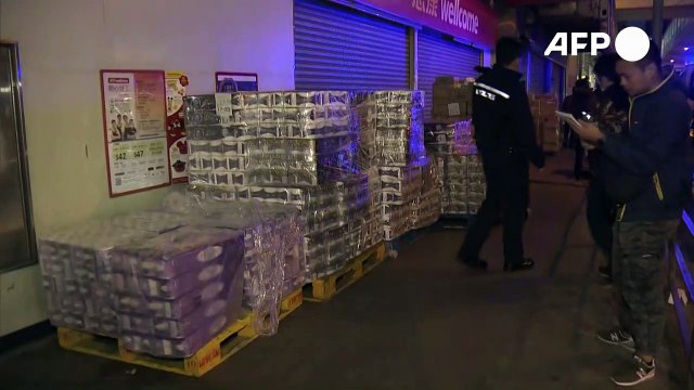 Mehr als drei Jahre Haft für Klopapier-Räuber in Hongkong