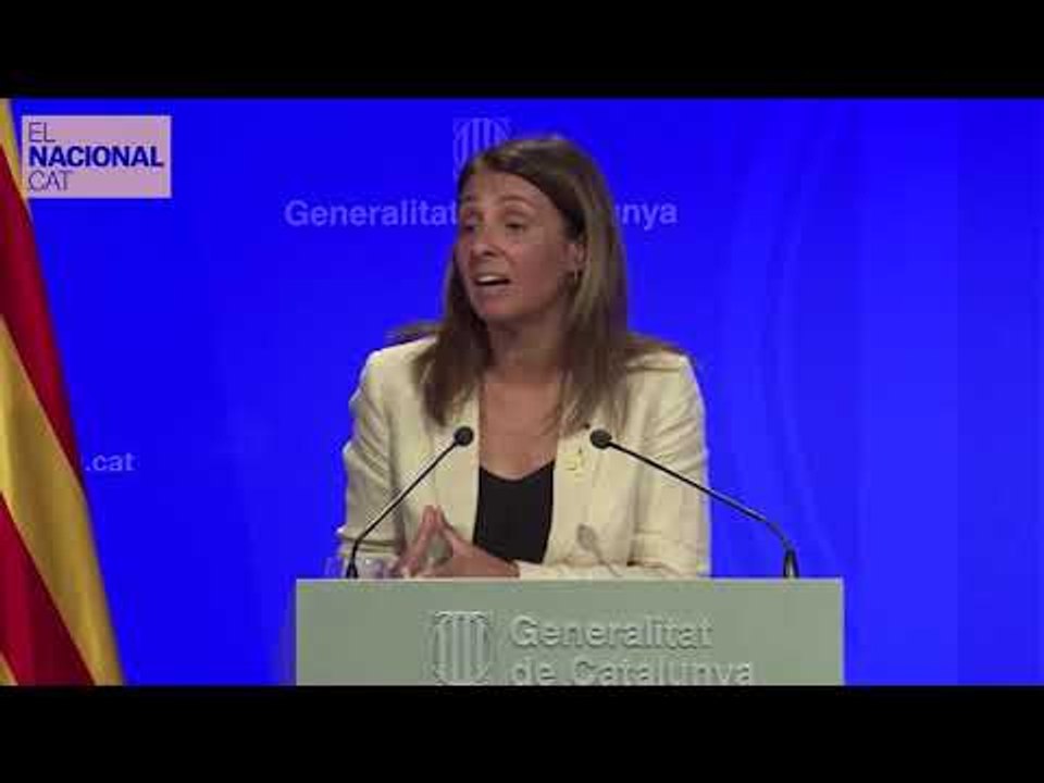 Meritxell Budó admet que no hi ha accions concretes sobre la taula per fer front a la sentència