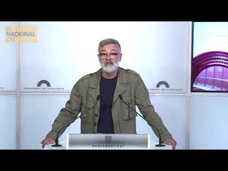 La resposta de la CUP a la sentència: amnistia, autodeterminació i apoderament