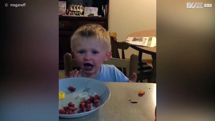 Non ha ancora deciso se gli piace la mostarda