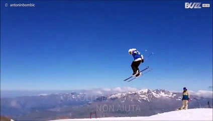 Quando manca la velocità sugli sci... si cade!