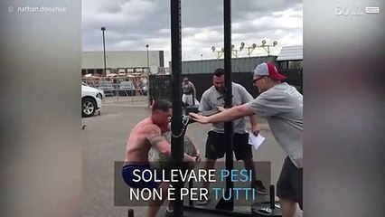 Riuscirà il nostro eroe a sollevare un'Atlas Stone di 150 kg?