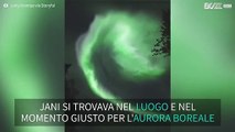 Incredibile aurora boreale in Finlandia