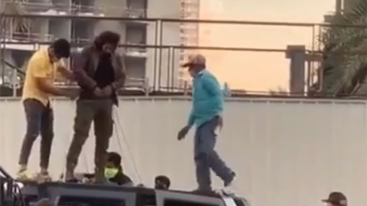 Shahrukh Khan दिखे Pathan का शूट करते; Leaked Video | FilmiBeat