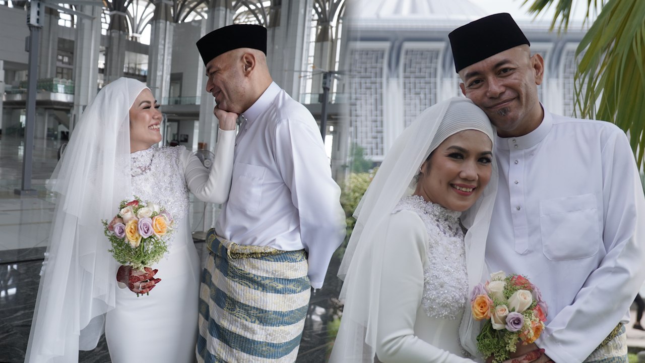 Tahniah! Ashira, Bad Indigo dah selamat bernika...