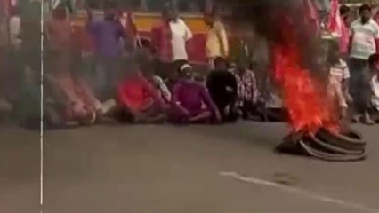 Скачать видео: Bengal: BJP-TMC chaos after Mamata Banerjee incident