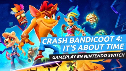 corazón perdido virtual Camarada Crash Bandicoot 4: It's About Time - Gameplay en Nintendo Switch - Vídeo  Dailymotion
