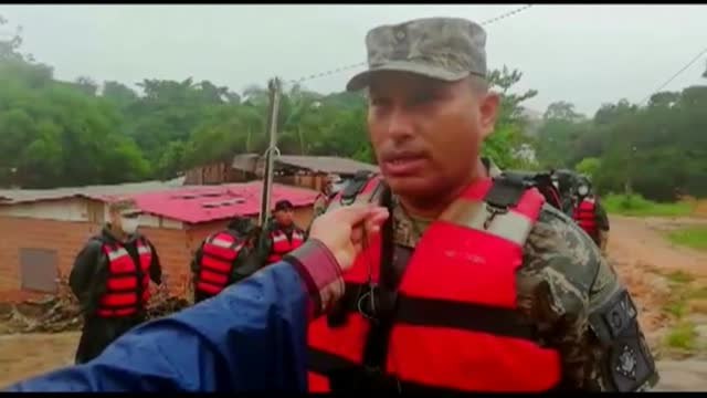 Evacuadas centenares de familias por las inundaciones en el norte de Bolivia
