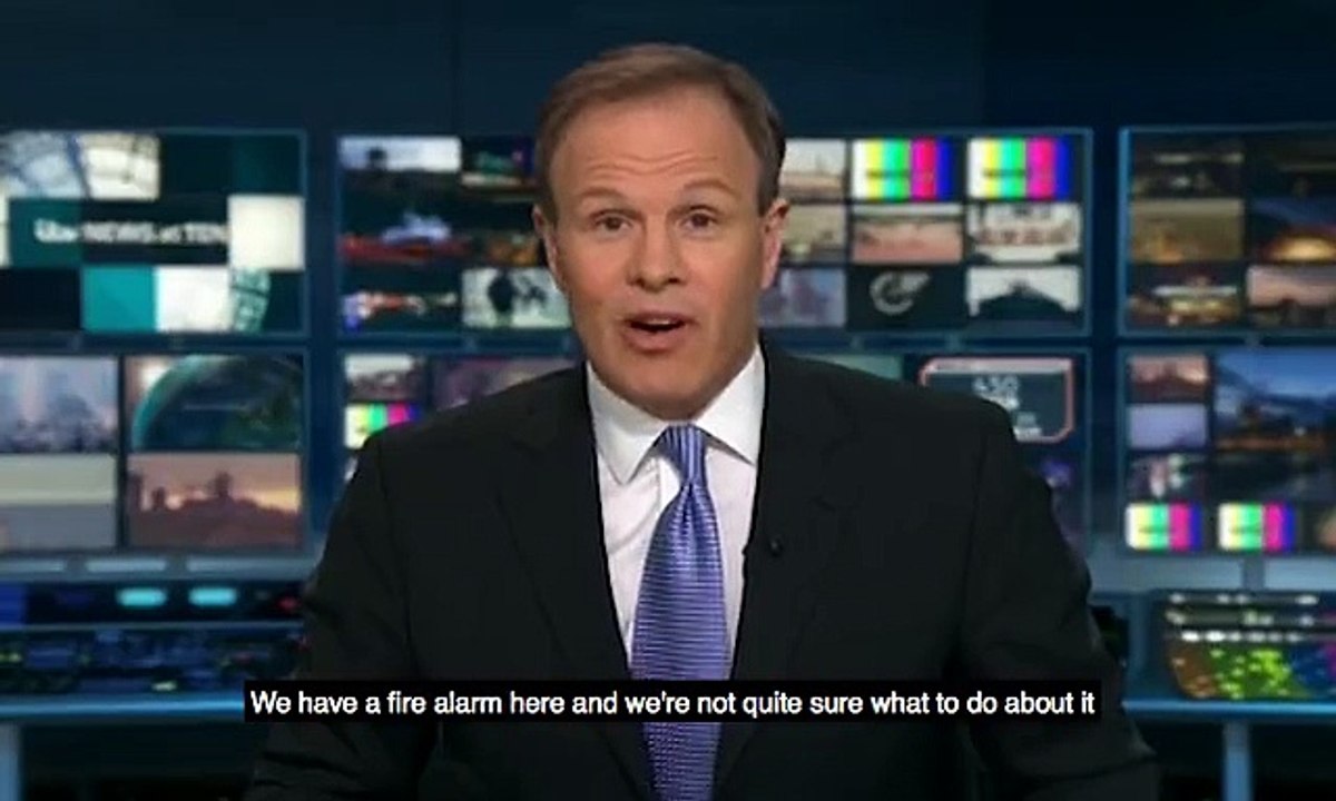 ITV News evacuated live on air after fire alarm goes off