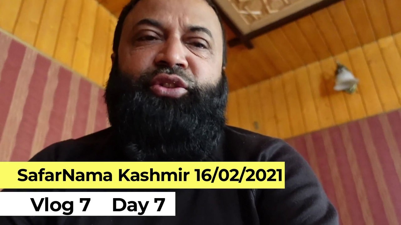 SafarNama Kashmir | SafarNama Kashmir Vlog 7 Ayaz Barkati | SafarNama Kashmir Gulmarg to Srinagar |