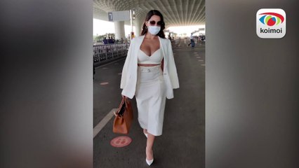 Nora Fatehi Looks HOT AS HELL As She Colours The City Black & White | Spotted