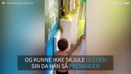 Gutt elsker sitt nyoppussede rom "to infinity and beyond"