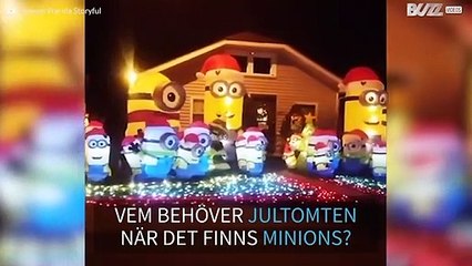 Vem behöver jultomtar när det finns Minions?