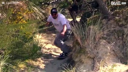 Ekstreme triks på sandbrett i Oregon