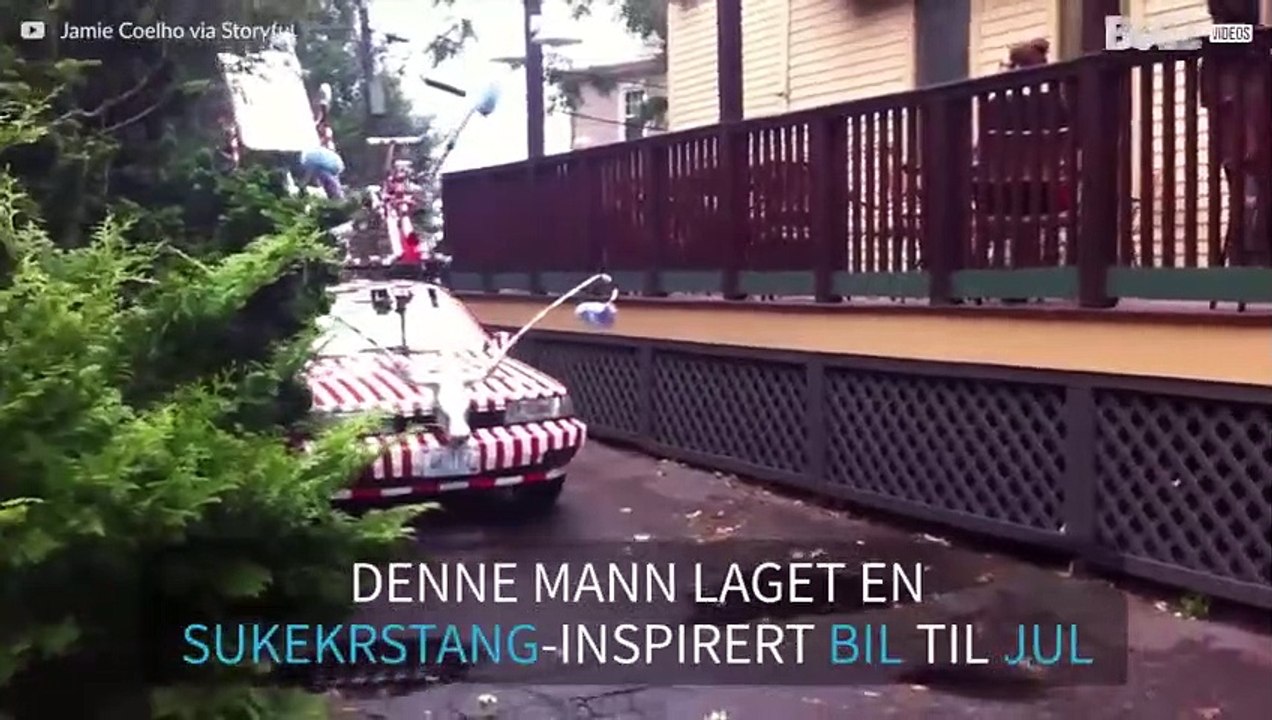 Trolig den mest julete bilen i USA