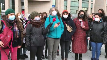 Feminist Gece Yürüyüşü’nde gözaltına alınan kadınlar için açıklama yapıldı: Birbirimizi bırakmayacağız