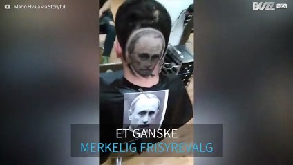 Denne Vladimir Putin-inspirerte frisyren er imponerende