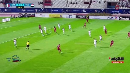 الهدف الثاني للمنتخب القطري