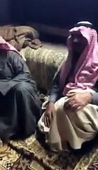 كلمة مؤثرة من والد شهيد سعودي أثناء تلقي عزاء زملائه فيه