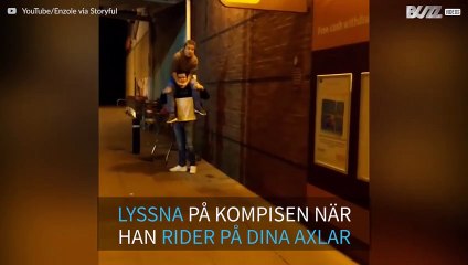När kompisarna säger "hoppa inte!", borde man nog lyssna
