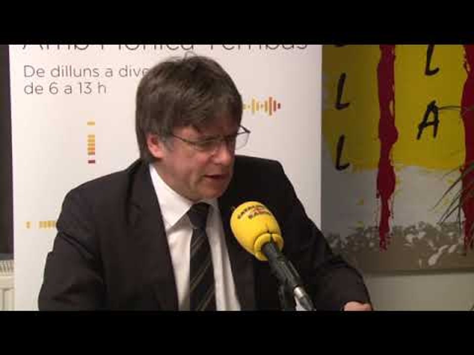Puigdemont veu "evident" que l'Estat vol penjar-li la "llufa del terrorisme per una 3a euroordre"