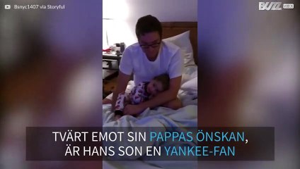 Grabb gör sin pappa besviken genom att hålla på ett annat lag