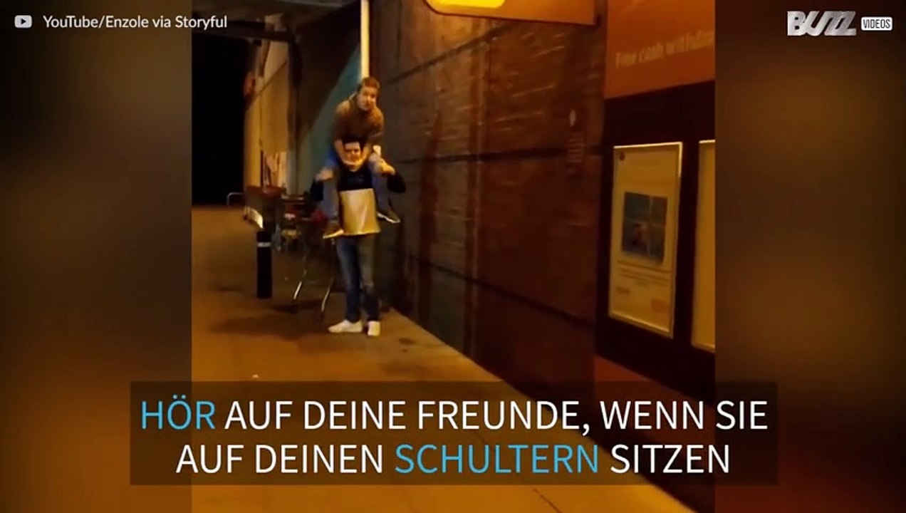 Wenn deine Freunde 'Spring nicht!' sagen, gibt es meistens einen Grund dafür