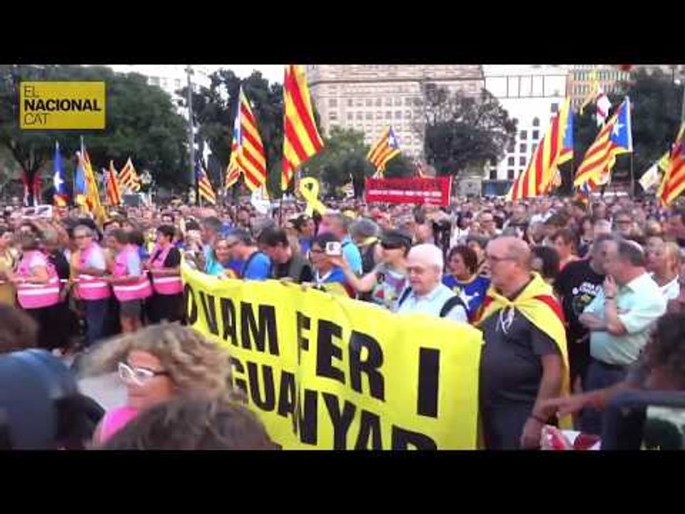 Arrenca la capçalera de la manifestació amb crits de “ho tornarem a fer”