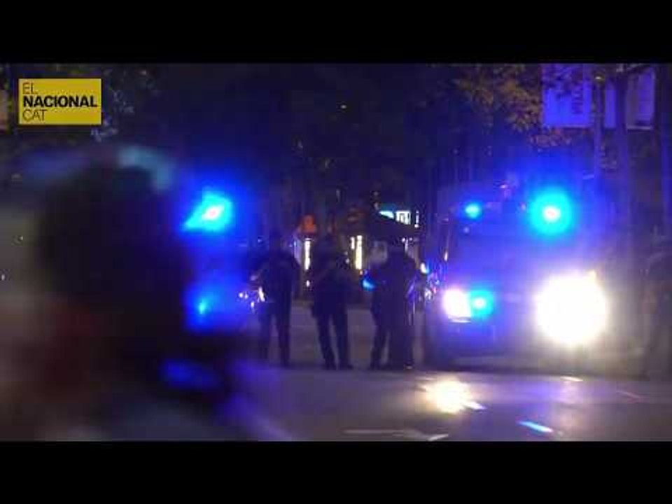 Els mossos blinden els accessos a la Delegació del Govern a Barcelona