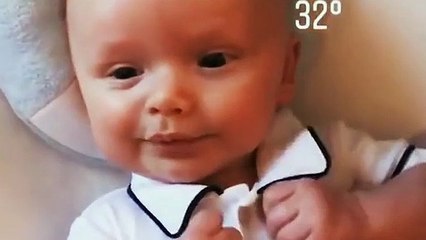 Laura Trump shares video of son Luke in Trump family shirt