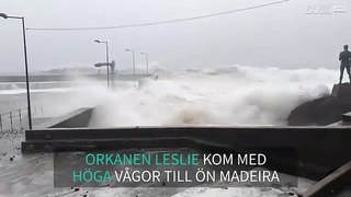 När orkanen Leslie kom till Madeira