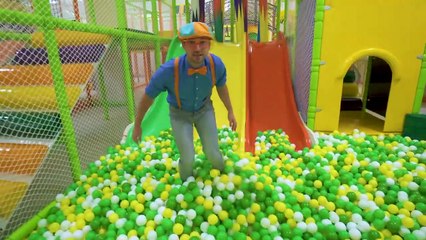 Blippi y la excavadora | Camiones de construcción educativos para niños