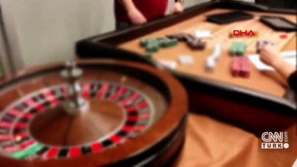 Kumarhaneye çevrilen daireye baskın kamerada