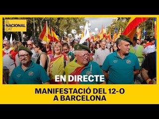 DIRECTE | 12-O | Manifestació central a Barcelona