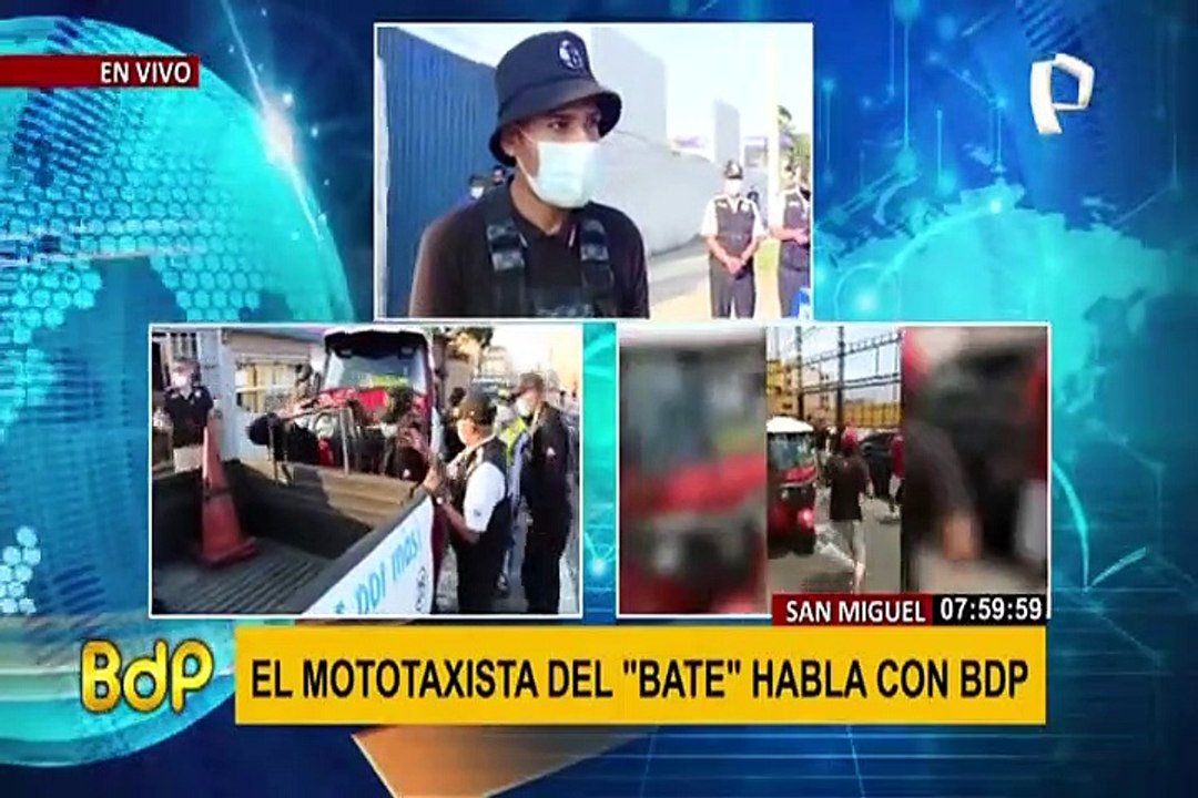 Habla mototaxista que usó un bate en pelea: “soy informal, pero no delincuente”