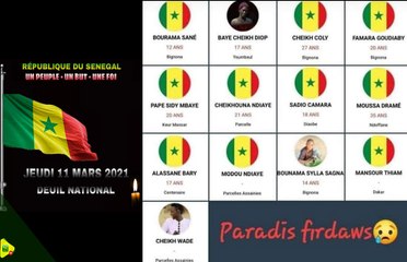 Macky Sall décrète un deuil national, les Sénégalais tirent sur lui