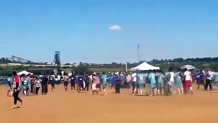 Shocking moment football match ends in cold blooded assassination