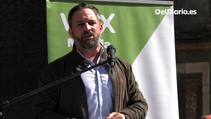 Abascal da un mitin multitudinario en Murcia un día después de la moción de censura