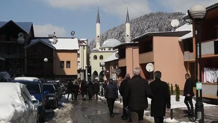 Karadağ'daki Boşnak Partisi Genel Başkanı Husovic son yolculuğuna uğurlandı