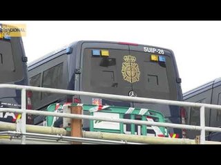 Desplegament de mossos a Sants Estació