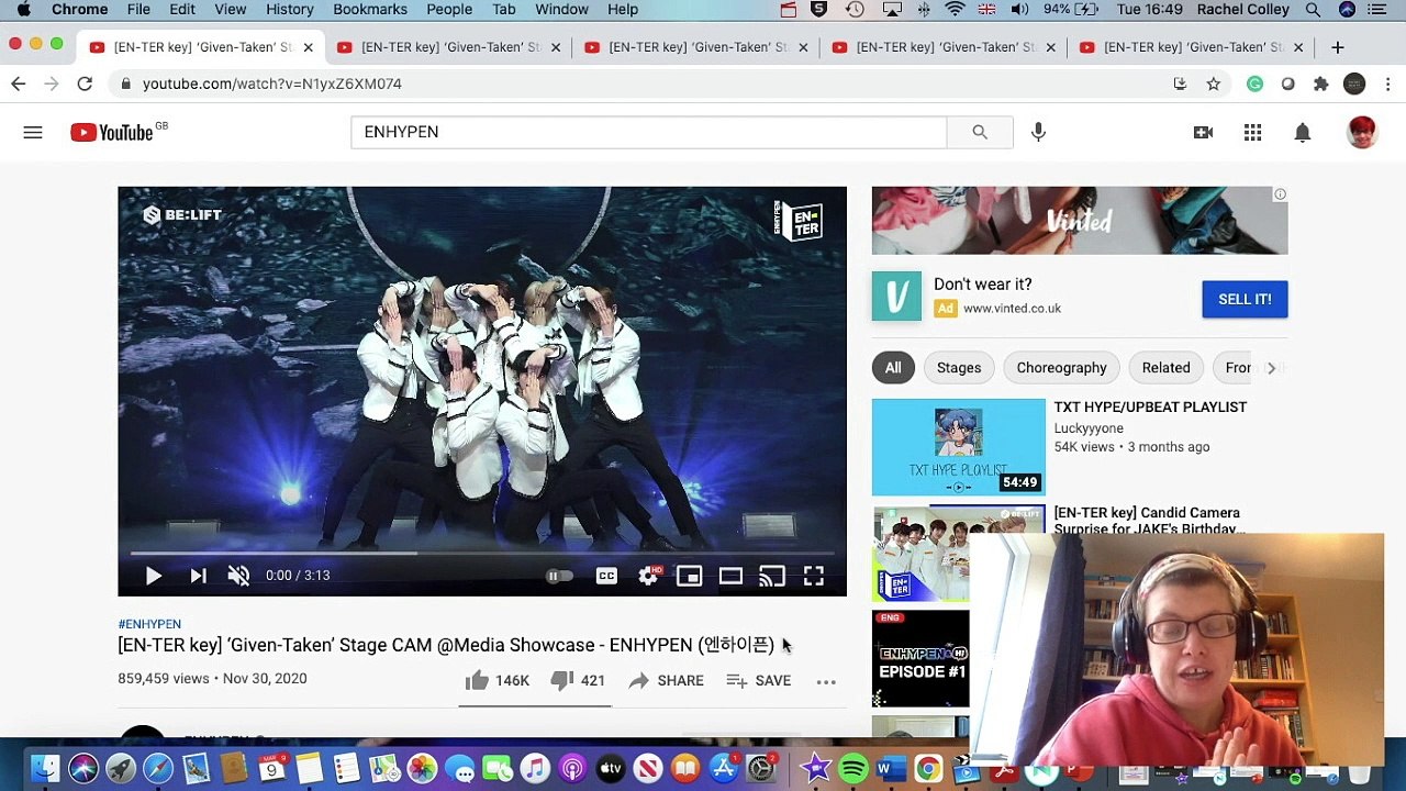 REACTION | ENHYPEN LIVE STAGES #1 PART 1