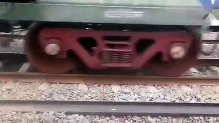 Deoria man is run over by a heavy goods train but survives
