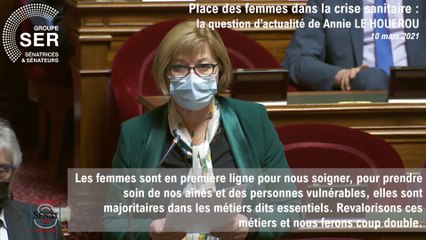 Annie Le Houerou : question d'actualité du 10 mars 2021