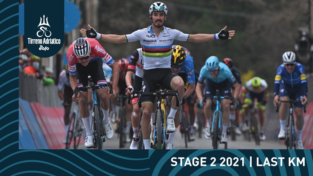 Tirreno-Adriatico EOLO 2021 | Stage 2 Last km